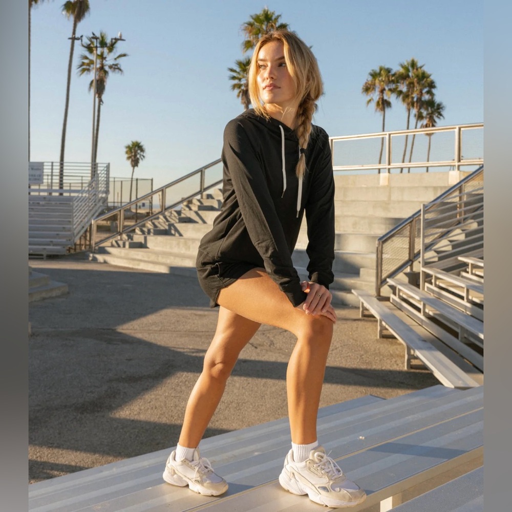 NWT Feat Unisex Black Hoodie